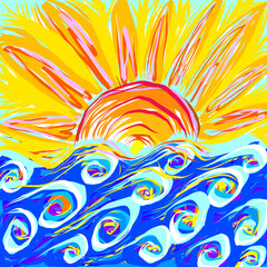 Ocean Sunrise 