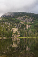 lake in the mountains