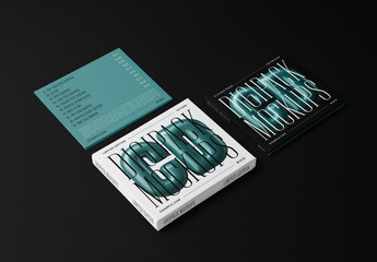 Three CD Digipack Mockups