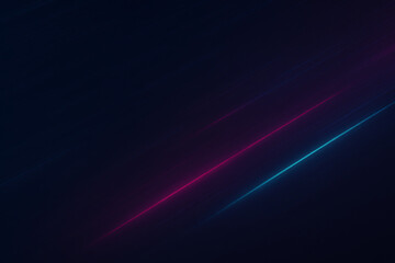 Abstract lines of light on dark background.