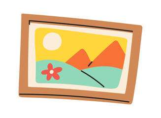 Painted scenery picture artistic artwork