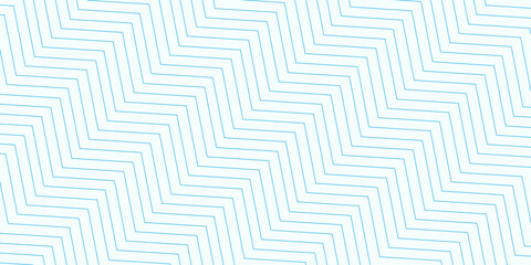 abstract monochrome repeatable blue thin line zigzag pattern.eps10