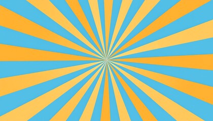 Retro sunburst pattern