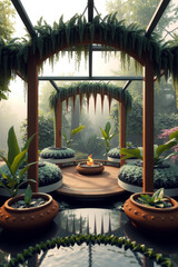 Peaceful VR Escape to a Floating Zen Garden
