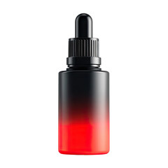 Black bottle with red gradient