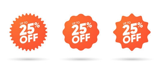 Discount badge, best choice, order now, offer, new collection, free delivery sale icon sign symbol banner with click cursor. Tags and stickers