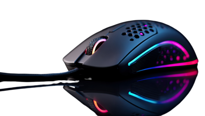 Gaming mouse with vibrant RGB lighting (3)