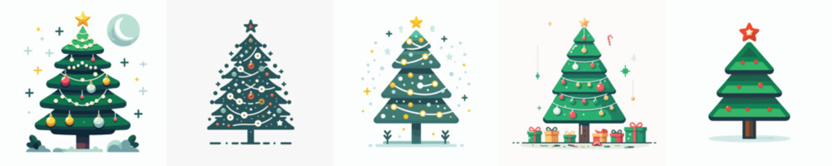 vector christmas tree