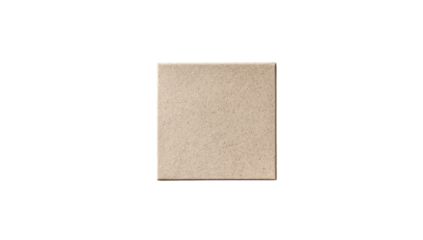 Light beige square tile, textured surface