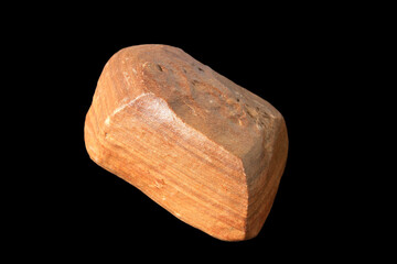 Windkanter of Kalmarsund Sandstone from the Oppelhain Dune in Lower Lusatia in Germany, a Ventifact from the Ice Age
