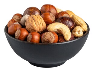 Mixed nuts in a bowl