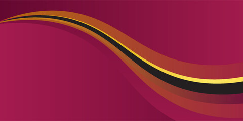 Vector magenta line background curve element with black space for text and message design, amazing royal design