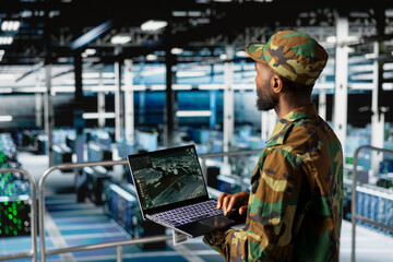 Army IT specialist in data center defending government networks against cyber threats. Military...