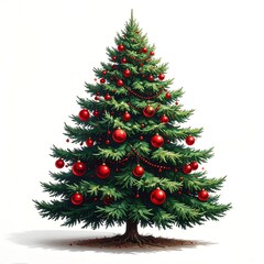 Christmas tree graphic