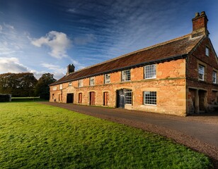 historic stable block buryon constable hall yorkshire