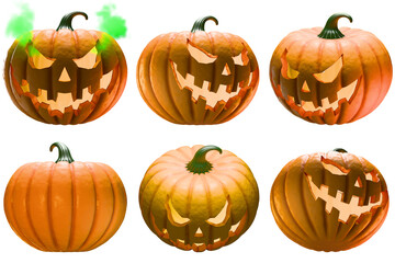 Jack O Lantern Halloween pumpkin
