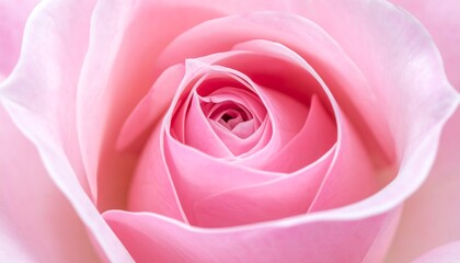 Close-up of a delicate pink rose