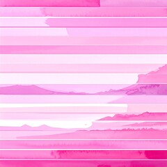 Pink striped landscape