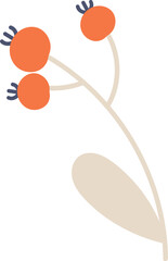 Abstract Berry Branch