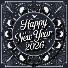  Luxury Gold 2026 Celebration Template | Sophisticated New Year Invitation Background