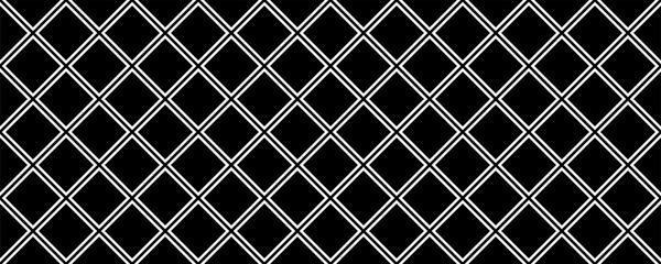 diagonal rhombuses silhouette seamless pattern