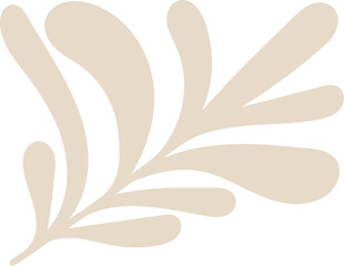 Abstract Leafy Branch Design