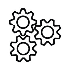Gear icon design template
