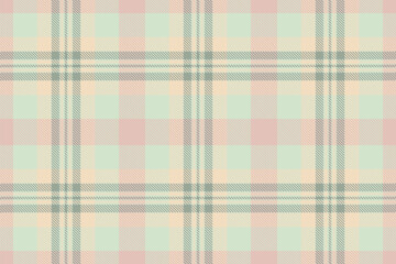 Soft pastel plaid seamless pattern. Classic check textile design for backgrounds, apparel, wrapping. A versatile, calming design for various creative projects.