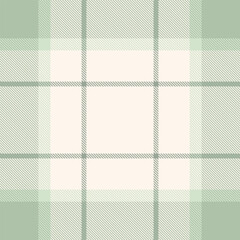 Elegant plaid pattern in soft green  cream hues. Timeless tartan design perfect for backgrounds, textiles, or adding a touch of classic style to projects.