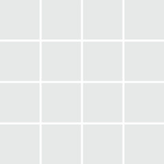 Simple square block grid 4x4 or 16 square shapes on transparent background