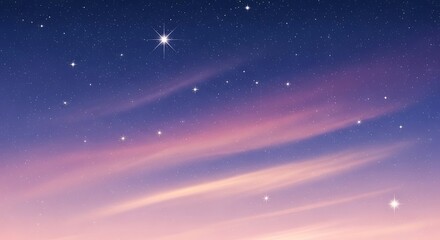 Pastel Sky Night Sky Stars.