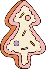Christmas Tree Cookie Shape