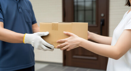 宅配・荷物の受け取り