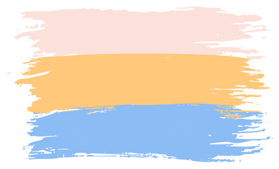 Abstract pastel color brush strokes background