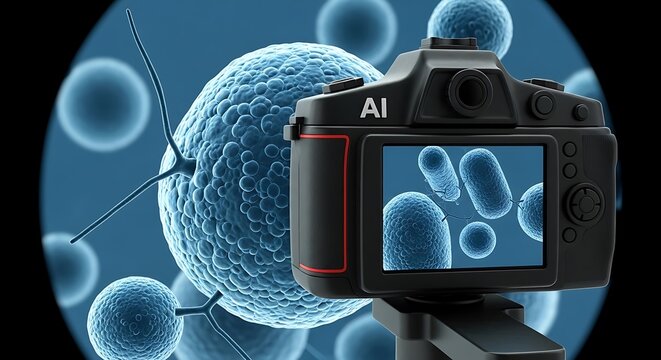 Advanced Cell Imaging with AI Camera.