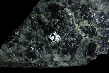 Skeleton Crystals of Galena from the Rhodope Mountains, Bulgaria
