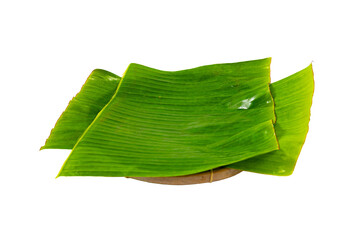 resh, Vibrant Green Banana Leaves for Cooking, Wrapping, or Decorative Background © VTECH