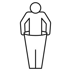 Weight Loss Vector Icon