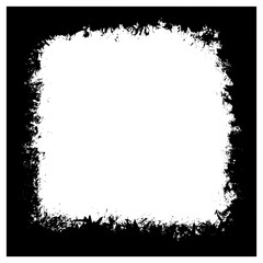 Vintage Grunge Border Design