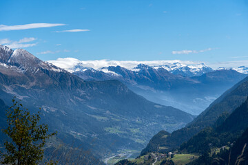 Das Gotthardmassiv in den Schweizer Alpen