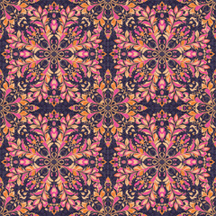 seamless damask pattern