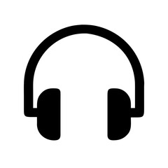 Vector art of headphones