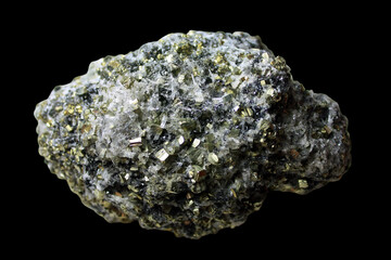 Needle Quartz and Cubic Pyrite Crystals from the Rhodope Mountains, Bulgaria
