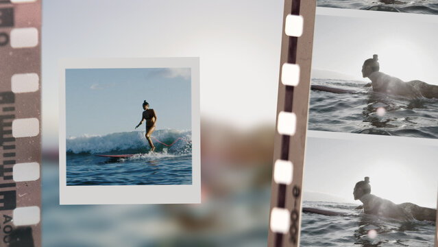 Slide Along Collage Transition With Media Replacements 1