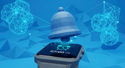 Smartwatch notification alerts technology digital connection reminder icon