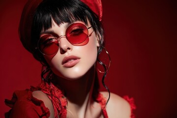 Fototapeta premium Stylish female portrait