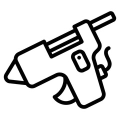 glue gun icon