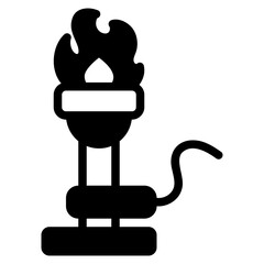 bunsen burner icon