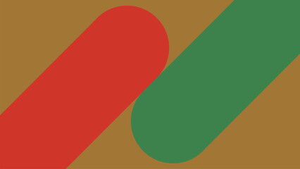 クリスマスをイメージした配色のシンプルな背景イラスト