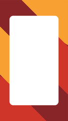 クリスマスをイメージした配色のシンプルな背景イラスト